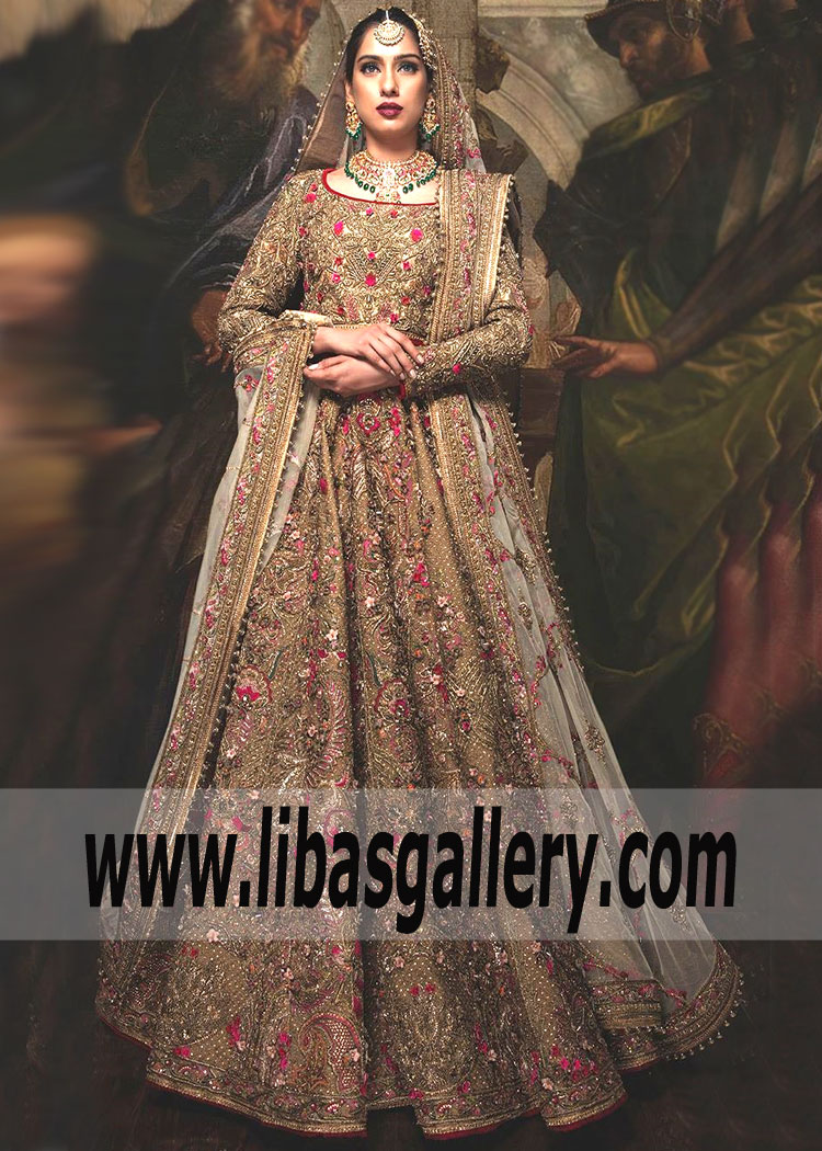 Fahad Hussayn Bridal Wear 2020 Bridal Lehenga Dresses Troy Michigan US Fahad Hussayn Wedding Dresses